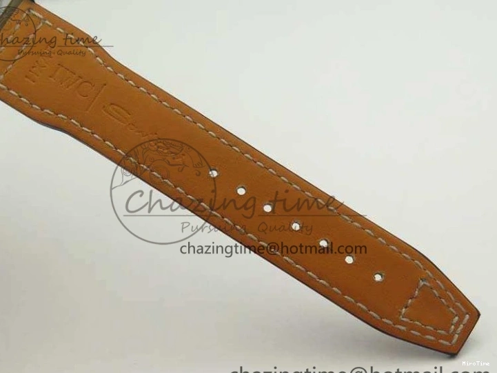 MIROTIME 0523 SunProtective Pilot Chrono IW377713 ZF 1:1 Best Edition Brown Dial On Brown Leather Strap A 7214